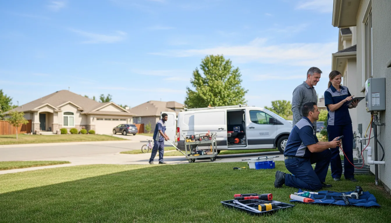 Tankless water heater service in Ferris, IL